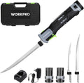 Cordless Electric Fillet Knife with 8in and 10in Blades - Fast