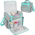 Craft Bag for Scrapbook Supplies Large Tote with 15.6in Laptop Sleeve