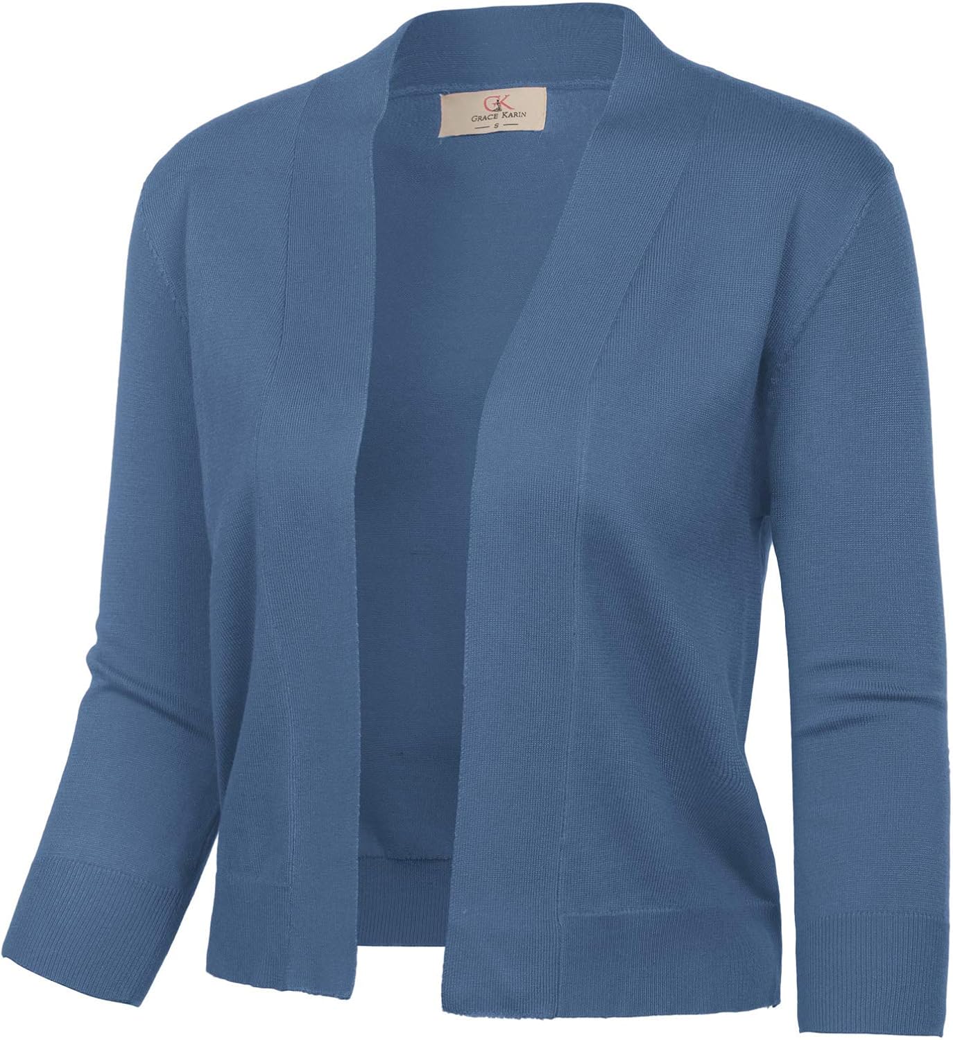 GRACE KARIN Women's 3/4 Sleeve Cropped Cardigan for All Occasions