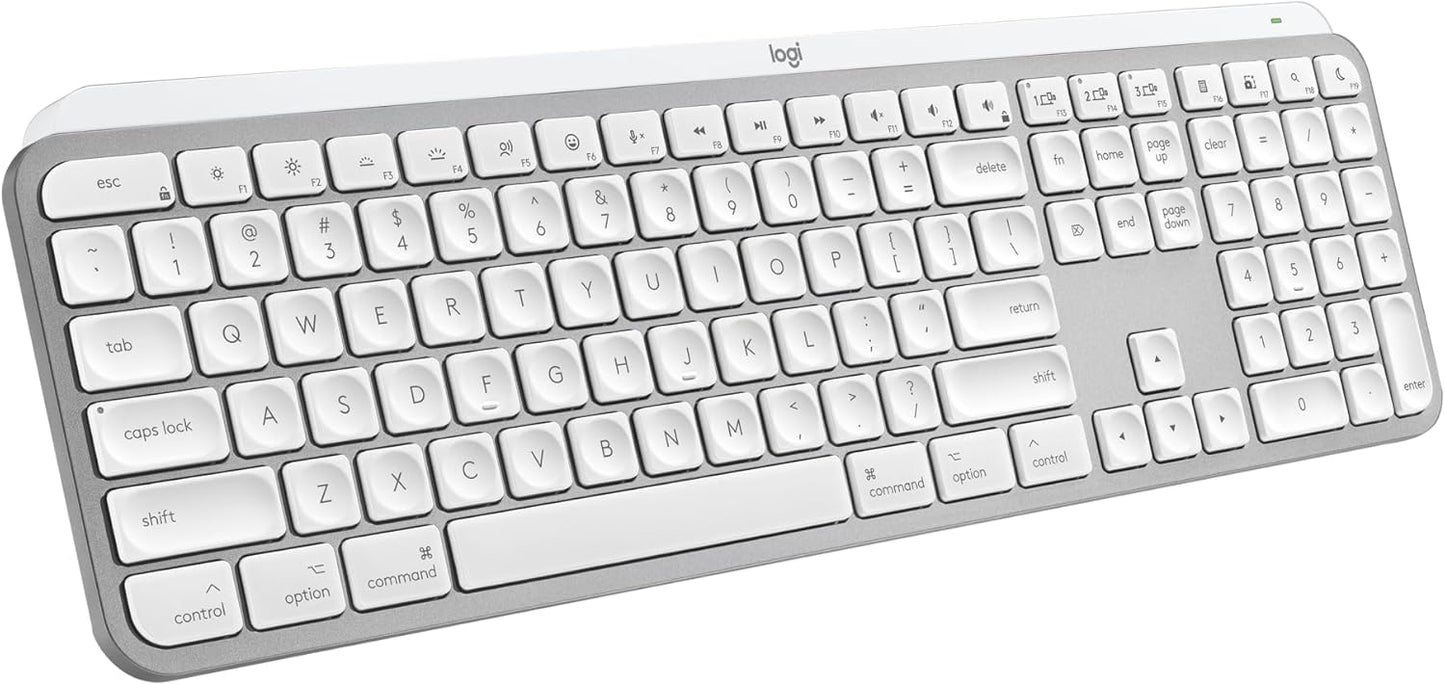 Logitech MX Keys S for Mac: Wireless Keyboard with Backlit Keys