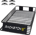 74 x 39 x 8 Small SUV Roof Rack Cargo Basket - Extra Large Capacity