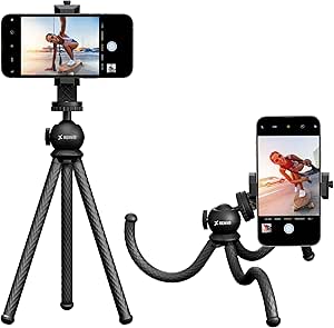 Xenvo SquidGrip Flexible Cell Phone Tripod for All Smartphones