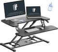 FLEXISPOT Standing Desk Converter 28in Wide - Compact Sit Stand Riser