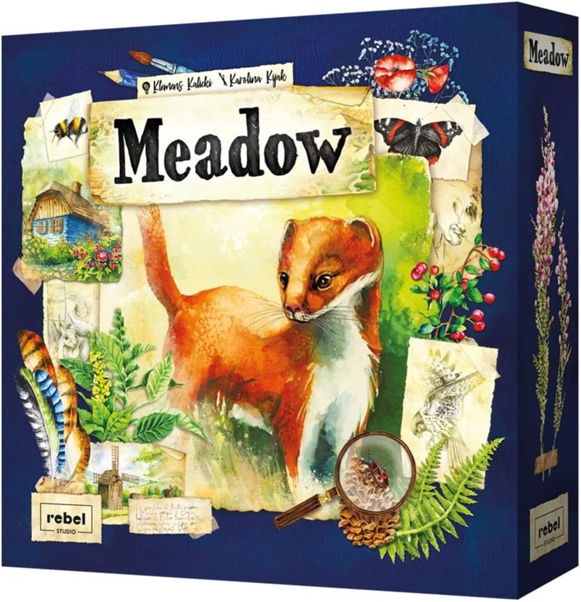 Meadow Board Game - Nature Observing Drafting Fun for All Ages