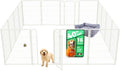 FXW Homeplus Unleashed Indoor Dog Playpen 40 in - Stress-Free Safe
