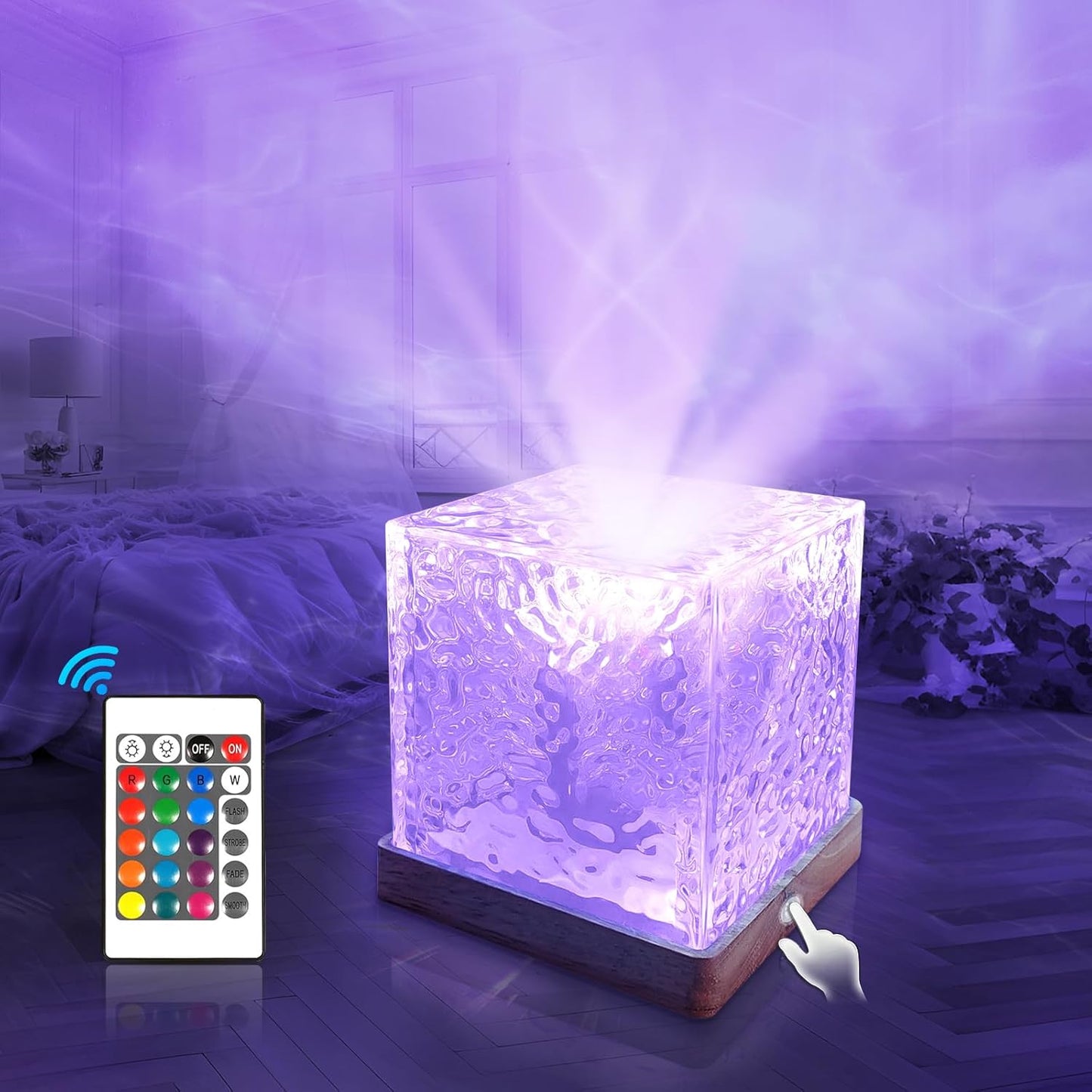 Ocean Wave Projector with 30 Modes: Relax Anywhere!