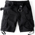 Camo Cargo Shorts for Men Cotton Casual Wild Outdoor Work (Style TP9P)