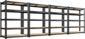 2020LBS 5-Tier Garage Shelves 35.5in W - Heavy Duty Utility Rack