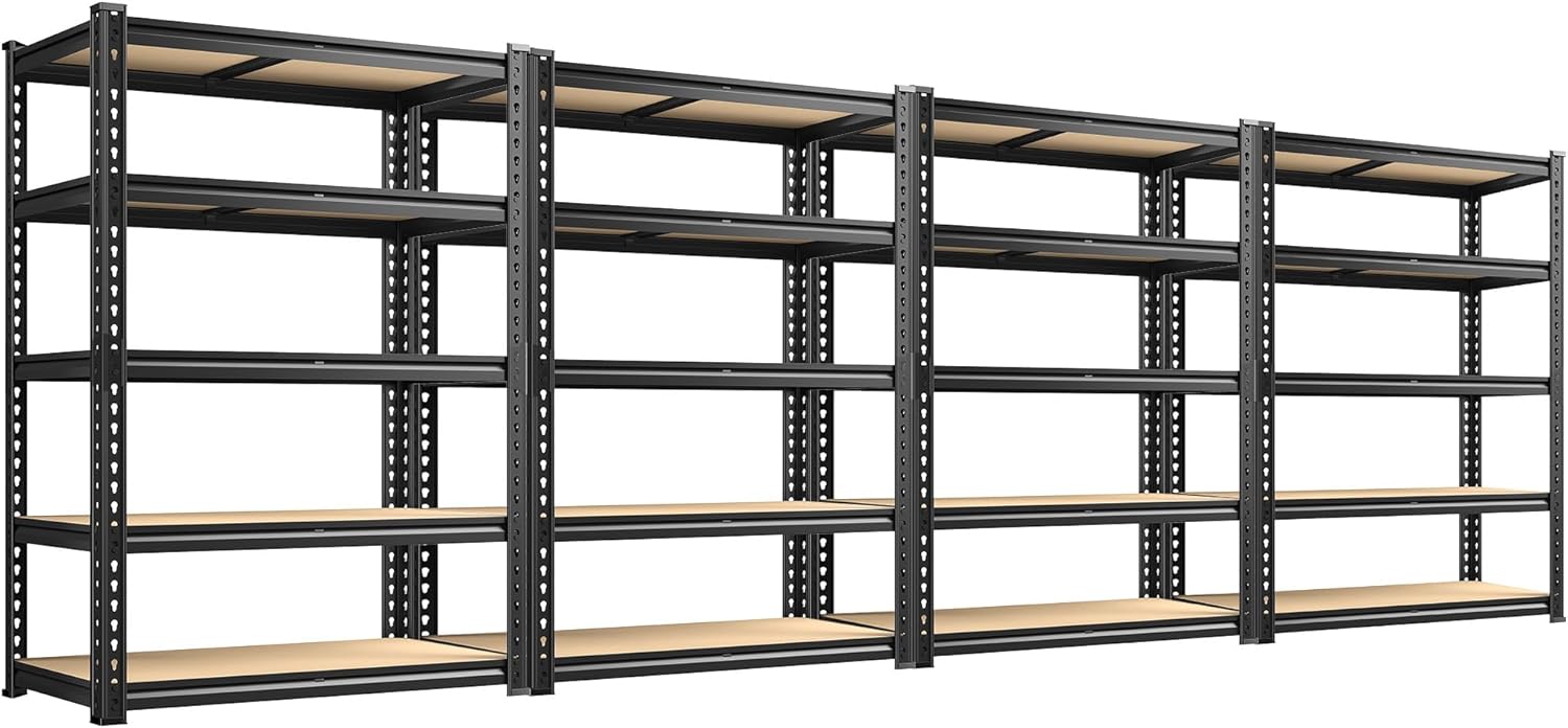 Heavy Duty 5 Tier Garage Shelving Unit for Storage Needs