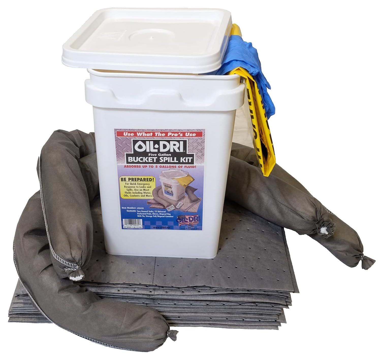 Oil-Dri Compact Universal 5-Gallon Bucket Spill Kit Review