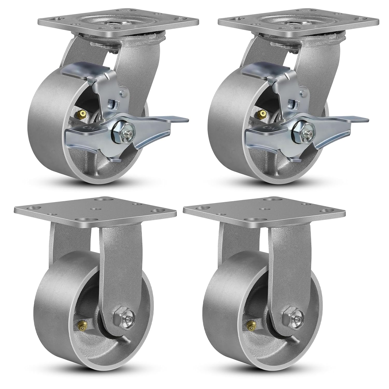 4inx2in Heavy Duty Industrial Casters for Tough Work Environments