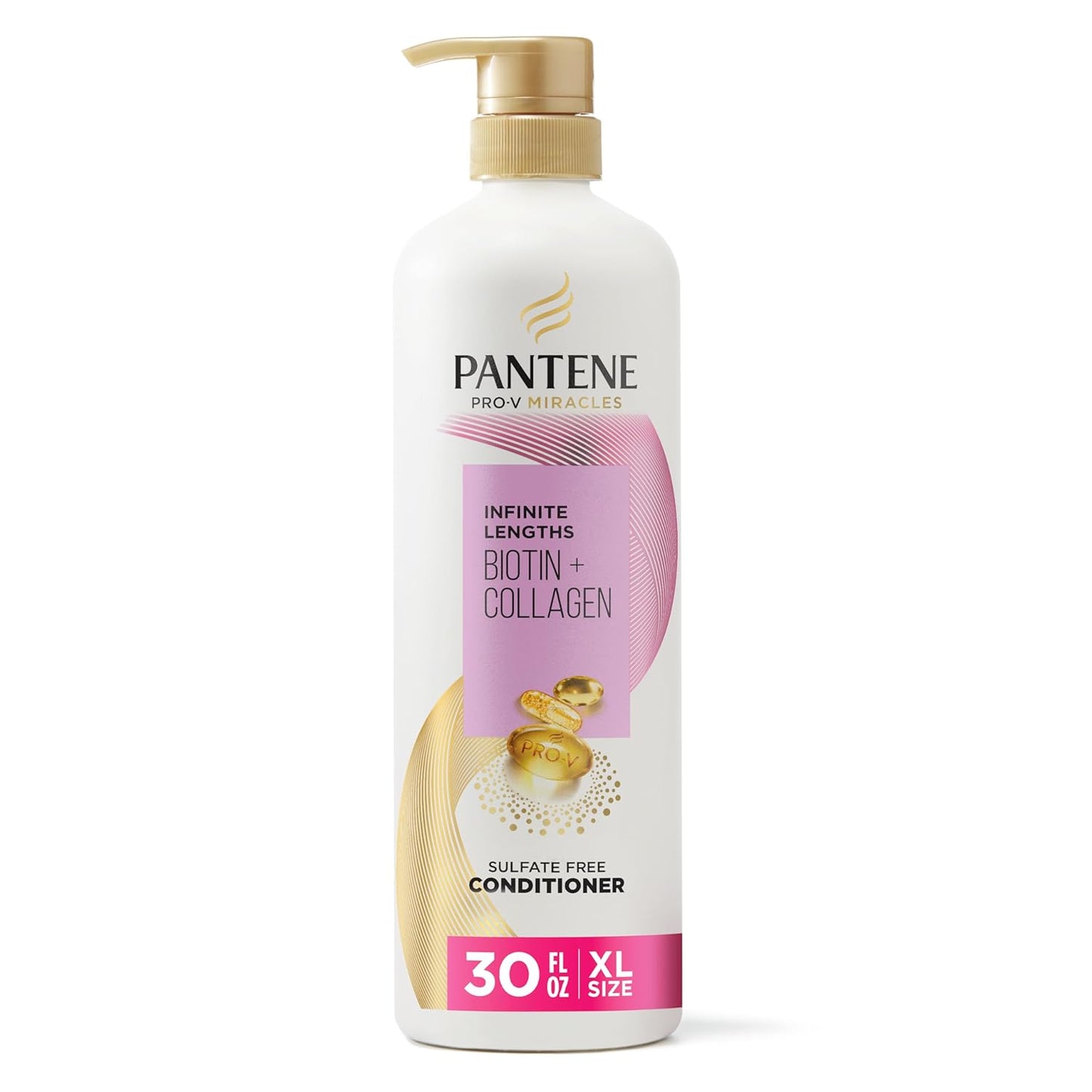 Pantene Biotin Collagen Conditioner - Strengthens & Repairs Hair