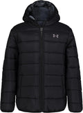 Under Armour boys Pronto Colorblock Puffer Jacket - Warm