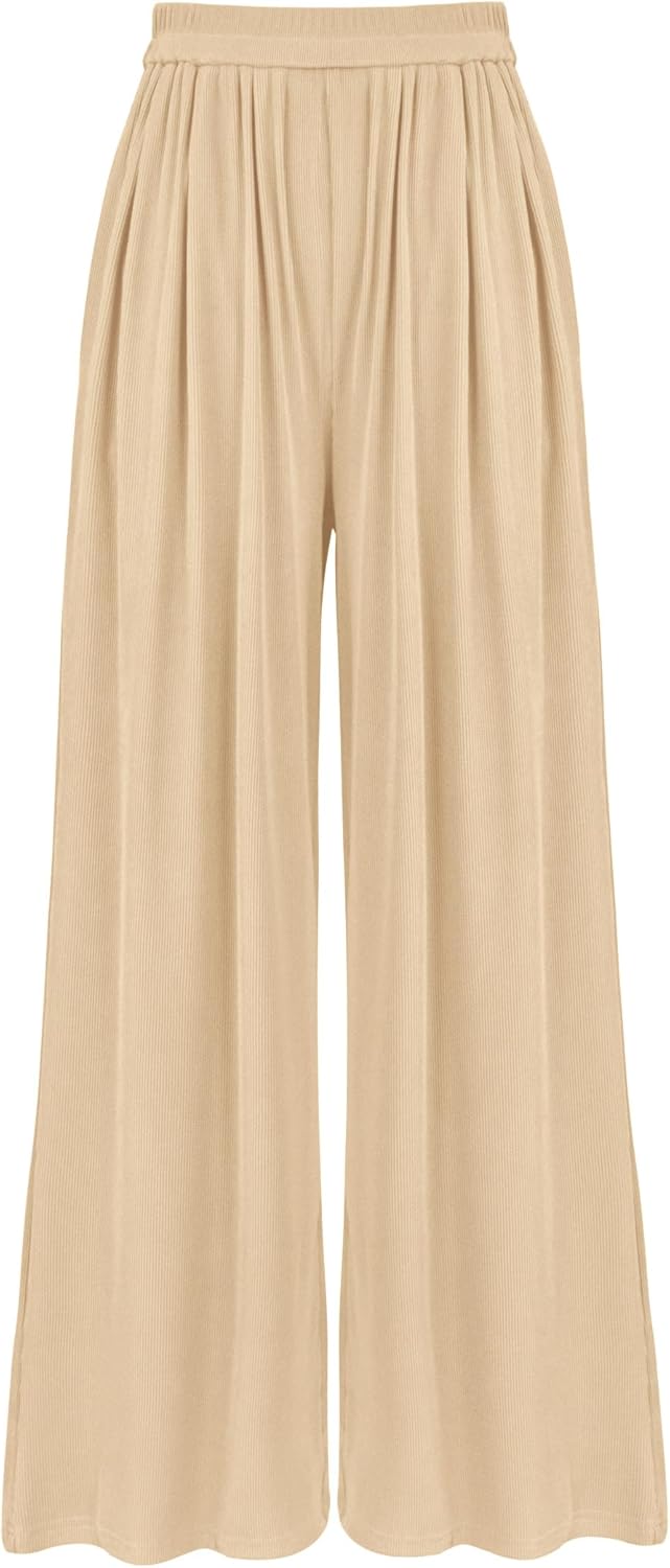 Casual Wide Leg Pants for Women - Stylish and Comfortable Trousers