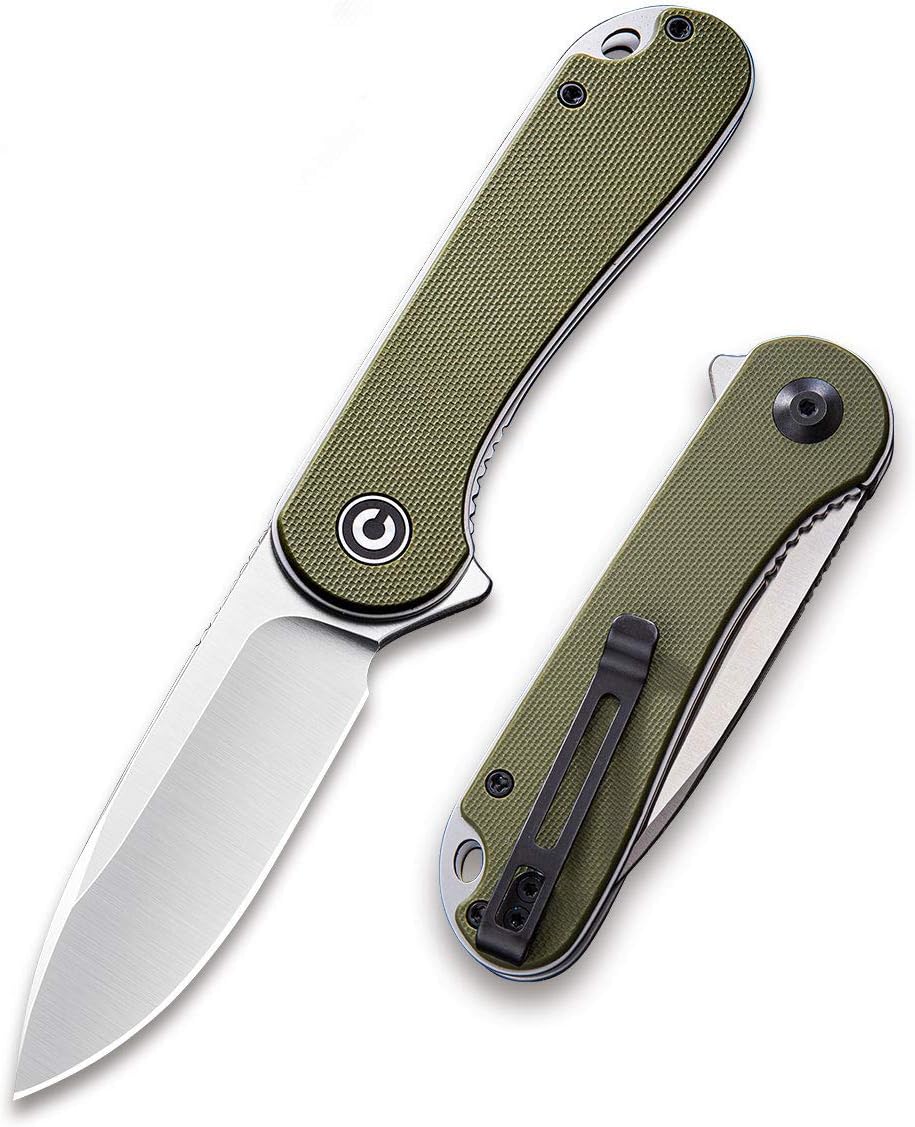 CIVIVI Elementum Folding Pocket Knife with D2 Satin Blade