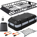 Heavy Duty Universal Rooftop Cargo Carrier Roof Rack Basket - 20 Cu.Ft
