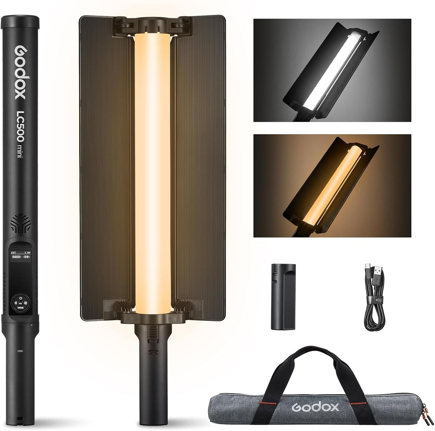 Godox LC500 Mini Bi-Color LED Light Stick for Creative Lighting