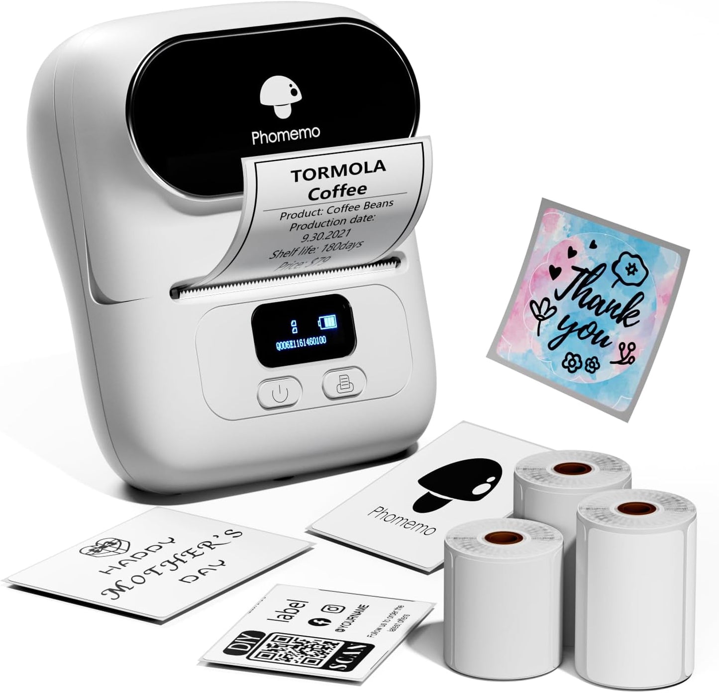 Phomemo M110 Bluetooth Label Maker for Easy Labeling Tasks