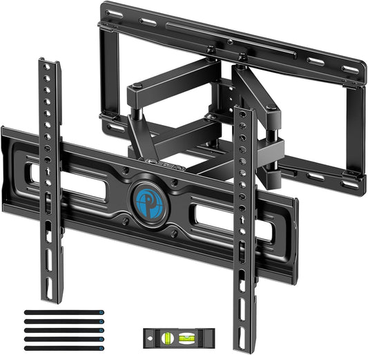 Pipishell Full Motion TV Wall Mount, Swivel & Extension - Fits 26-65 TVs up to 99 lbs