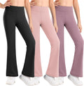 Stelle Girl's Flare Leggings High Waisted Yoga Pants (Style 6V73)