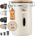 Veken Coffee Canister 39OZ Large Airtight - Keeps Beans Fresh