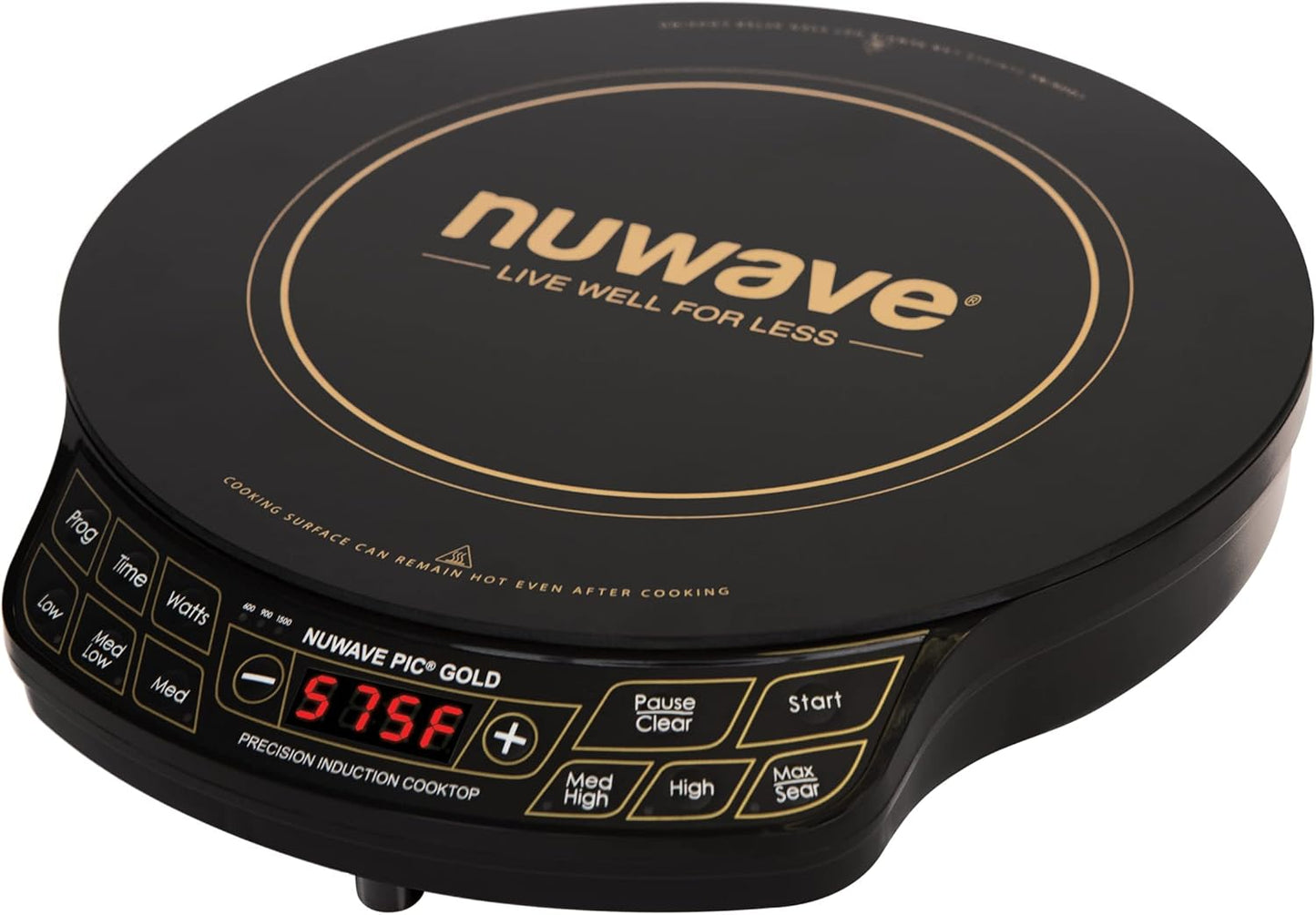 Nuwave Gold Precision Induction Cooktop: Portable & Efficient