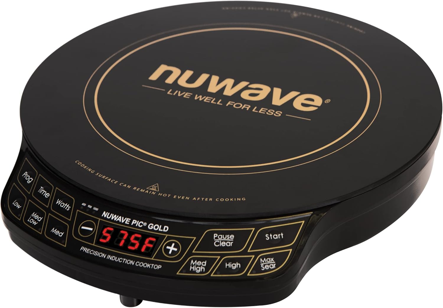 Nuwave Gold Precision Induction Cooktop: Portable & Efficient