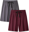 BAMBOO COOL Mens Pajama Pants Sleep Lounge Bottoms - Soft, Breathable