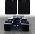 Heavy Duty Rubber Mud Flaps for Semi Trucks - 24 x 30Inch