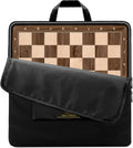A&A 21.25 in Professional Wooden Tournament Chess Board - Walnut