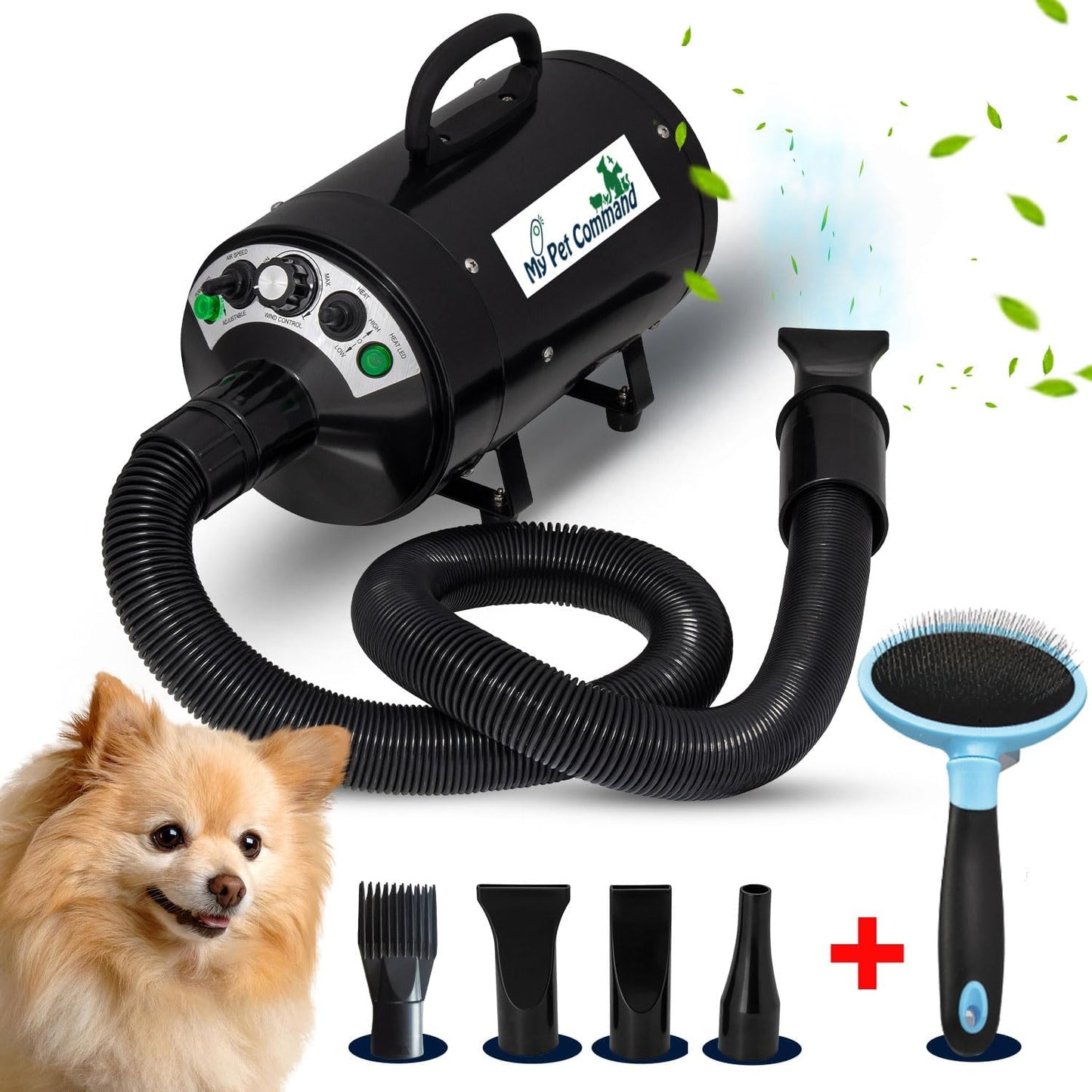 My Pet Command Dog Dryer Blower for Fast and Quiet Grooming