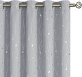 Blackout Curtains 60 in Wide 84 in Length Light Grey - Thermal Room