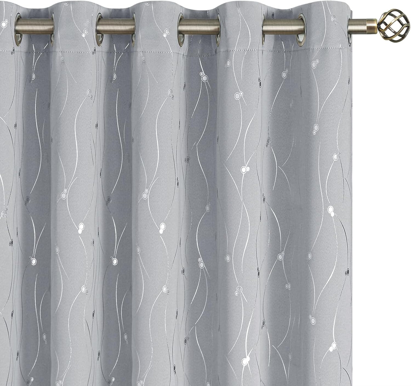 BGment Blackout Curtains 60 Inches Wide for Bedroom and Living Room