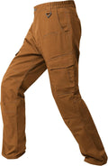 Men's Stretch Flex Utility Cargo Pants for Outdoor Work - Lightweight