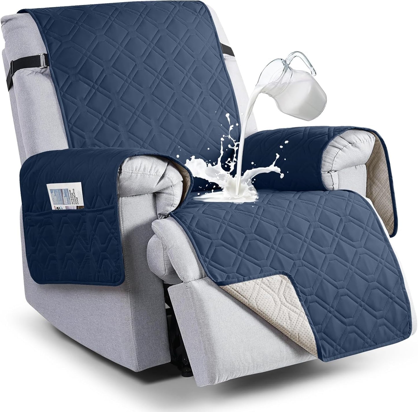 VANSOFY Waterproof Recliner Chair Cover for Pets and Dogs