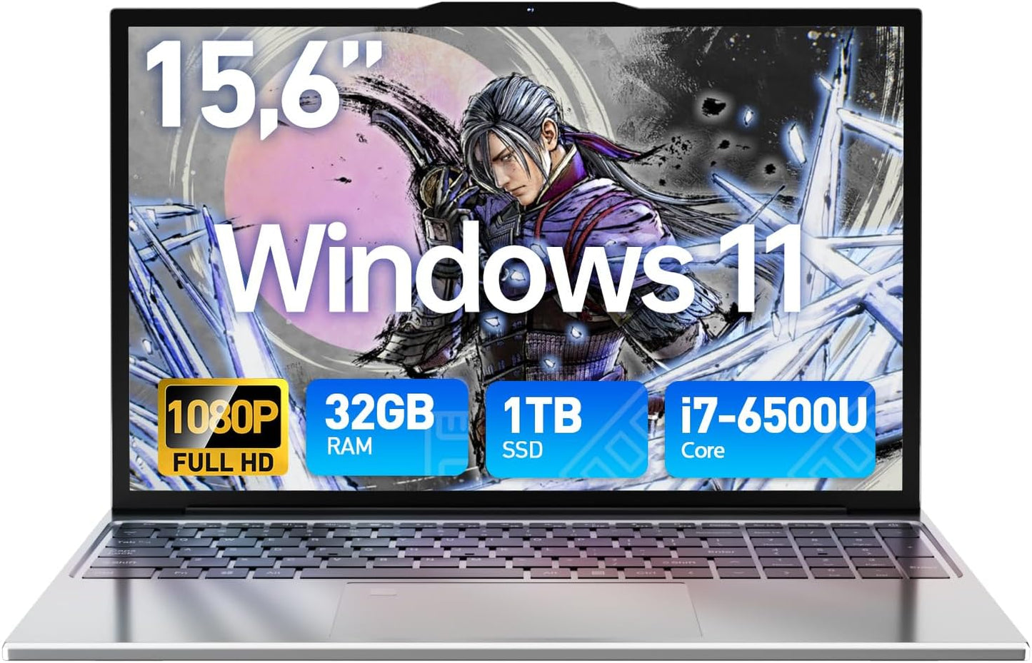 2025 Latest 15.6 Laptop Computer with Intel i7-6500U Processor