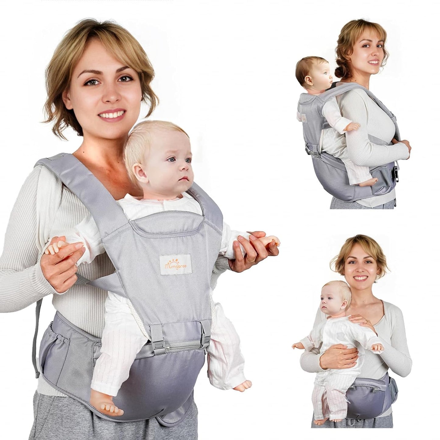 6-in-1 Mumgaroo Baby Carrier for All Ages