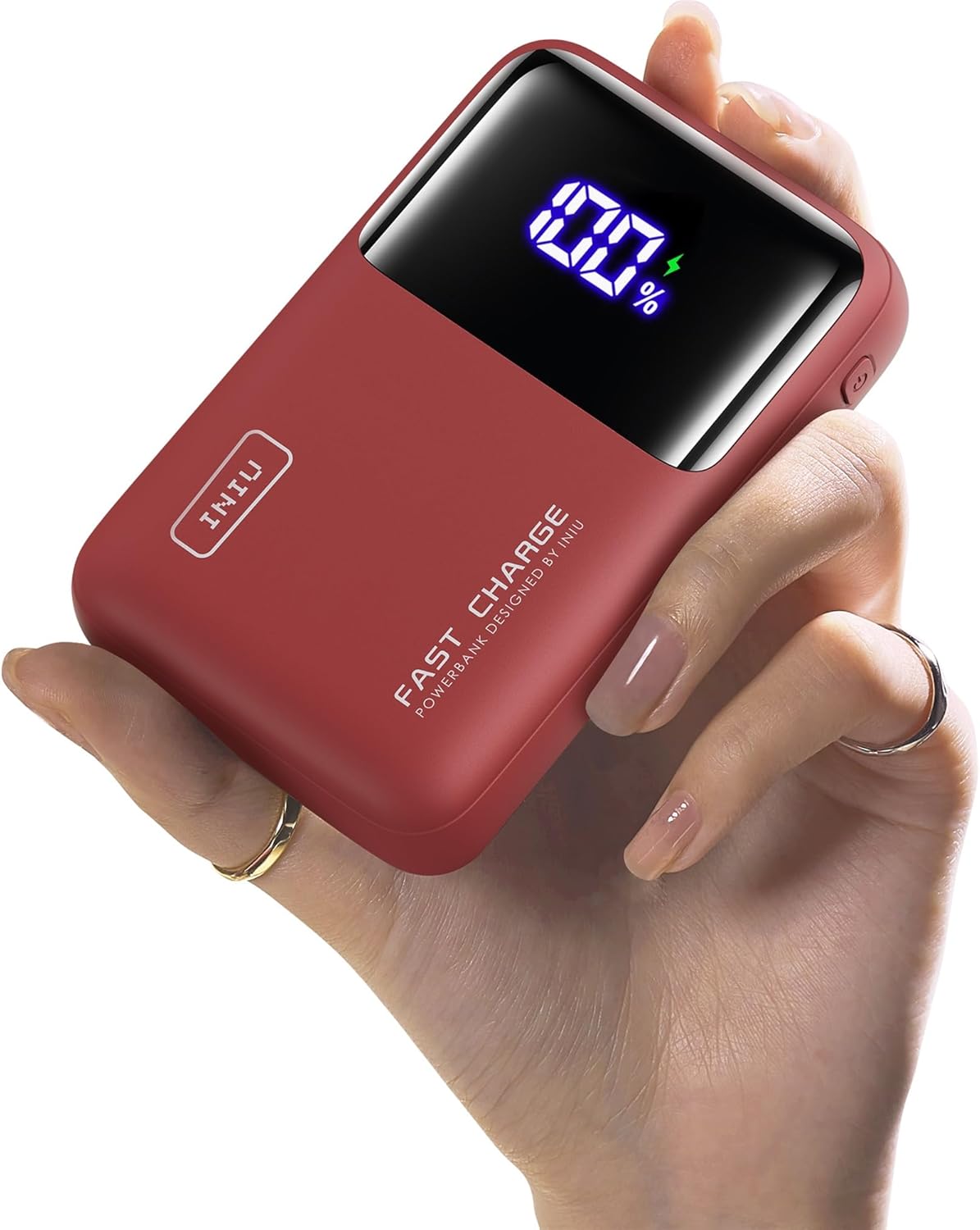 INIU Power Bank 20000mAh 65W Ultra Compact Charger for Travel