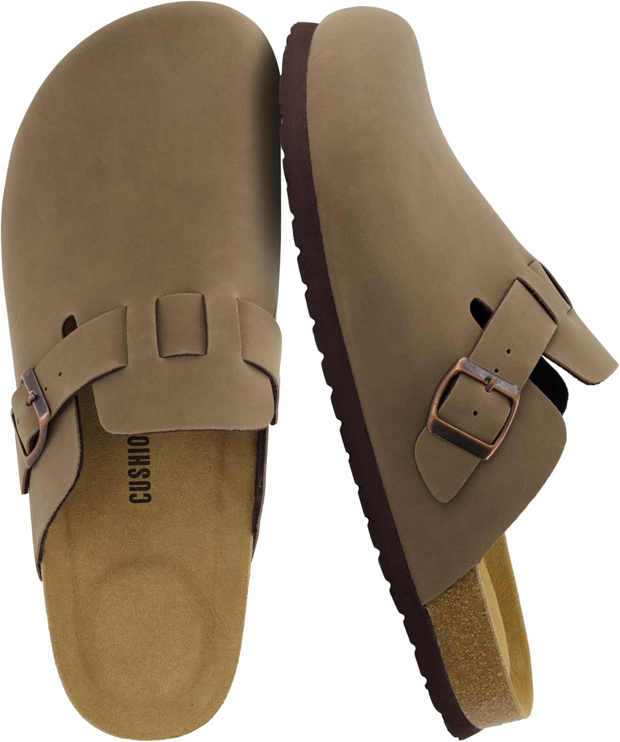 CUSHIONAIRE Haze Mens Clogs for Comfort and Arch Support