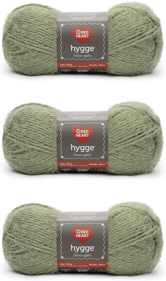 Red Heart Hygge Yarn for Cozy Knitting and Crochet Projects