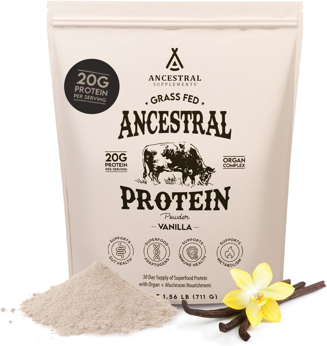 Grass Fed Protein Powder for Gut Health and Energy Boost