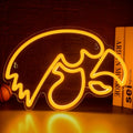 University Neon Sign for Wall Decor USB Powered LED Team Logo - Fan