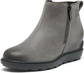 SOREL Women's Evie ll Zip Boot - Stylish Waterproof Wedge