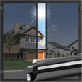 LUTE One Way Window Privacy Film - Daytime Privacy & Heat Blocker