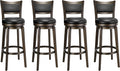 PrimeZone Swivel Bar Stools Set of 4 34 in Extra Tall Bar Height