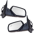Black Power Fold Mirror Set for 2014-19 Silverado Sierra