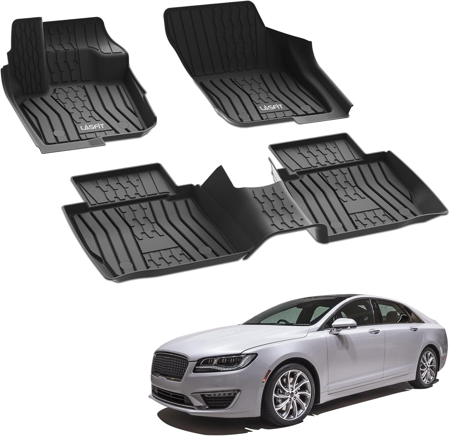 Custom Fit Floor Mats for Ford Fusion and Lincoln MKZ 2017-2020