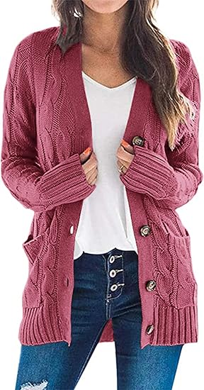 PRETTYGARDEN Women's Open Front Cardigan Sweaters for Style