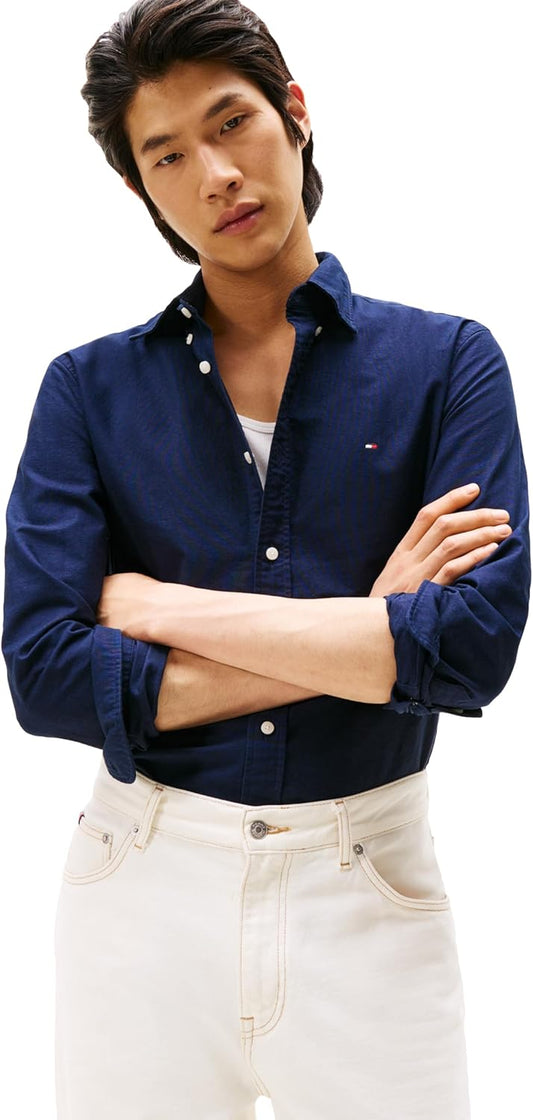 Tommy Hilfiger Men's Long Sleeve Oxford Shirts for Every Occasion