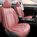 FREESOO Car Seat Covers Full Set - Breathable Faux Leather Protection